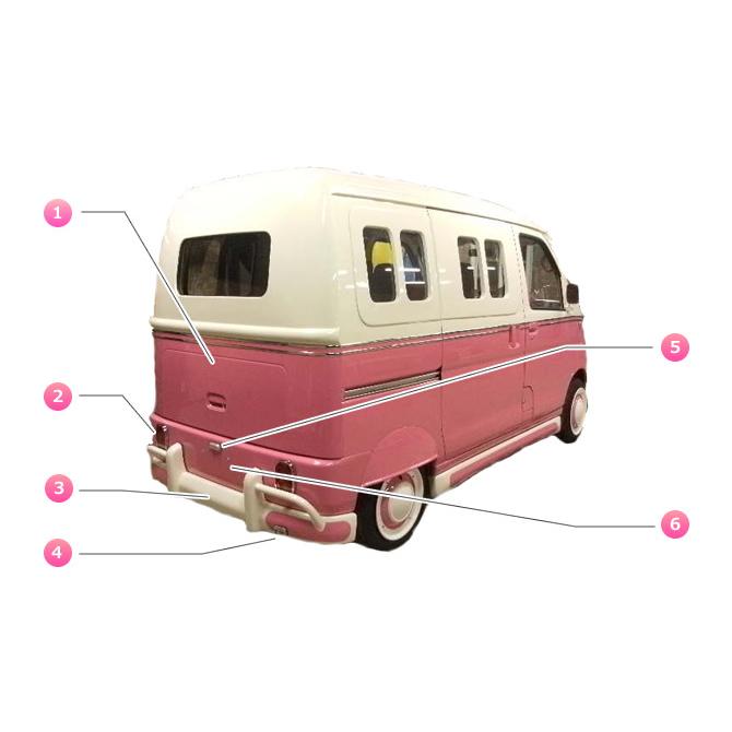 ワーゲン仕様バンパーハイゼット アトレー