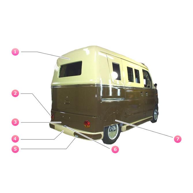 エブリィ　スクラム　軽バン　車検ロング マツダ、軽乗用「スクラムワゴン」＆軽商用「スクラムバン」をフル