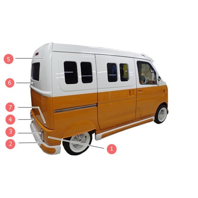 S300系 ハイゼットカーゴ アトレーワゴン ピクシスバン サンバーバン