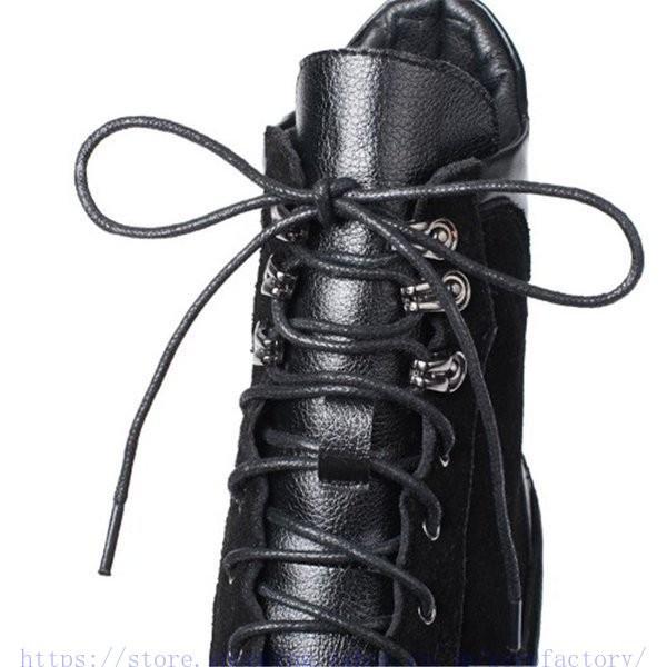 信頼 厚底ブーツレースアップブーツショートブーツレディースブーティー靴太めヒールシューズ22cm 26cmパーティー通勤チャンキーヒールol大きいサイズ 半額品 Gestion Etechnologies Shop