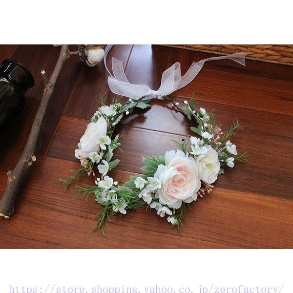 花冠 ウェディング カチューシャ 森ガール ひまわり 花かんむり 薔薇 ヘッドドレス 髪飾り ブライダル 花輪 造花手作り ビーチ海外旅行 リゾート 結婚式 撮影 B0110 Y ゼロファクトリー 通販 Yahoo ショッピング