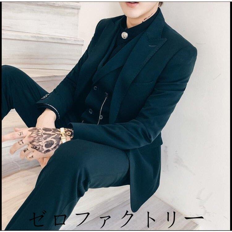 うのにもお得な情報満載 3点セット スリーピース ジャケット ベスト ズボン セットアップ メンズスーツ 結婚式 二次会 就職 ビジネス タキシード 大きいサイズ メンズスーツ 紳士服 おしゃれ オフィス 通勤 スーツ フォーマルスーツ ビジネススーツ