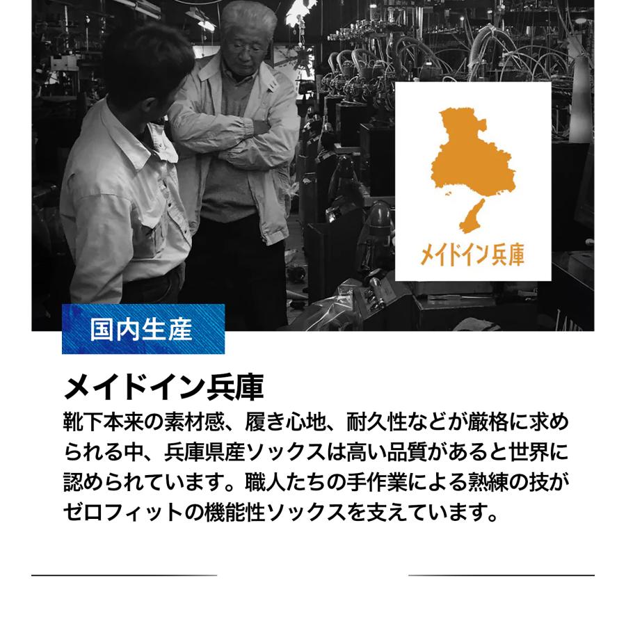 「ZEROFIT ドライエアソックス」スポーツソックス 機能性ソックス 夏 夏用 ゴルフ 靴下 メンズ レディース ZEROFIT ゼロフィット イオンスポーツ EON SPORTS | ZEROFIT | 09