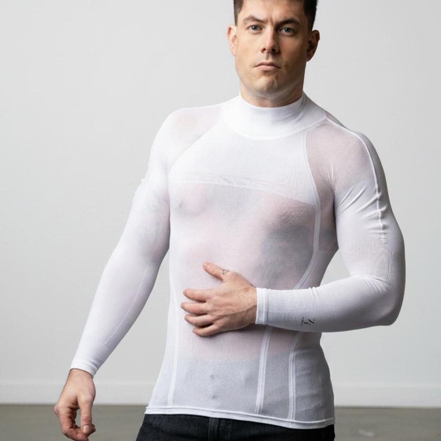 ZEROFIT 【公式】「アイスウィーブ モックネック」メンズ レディース