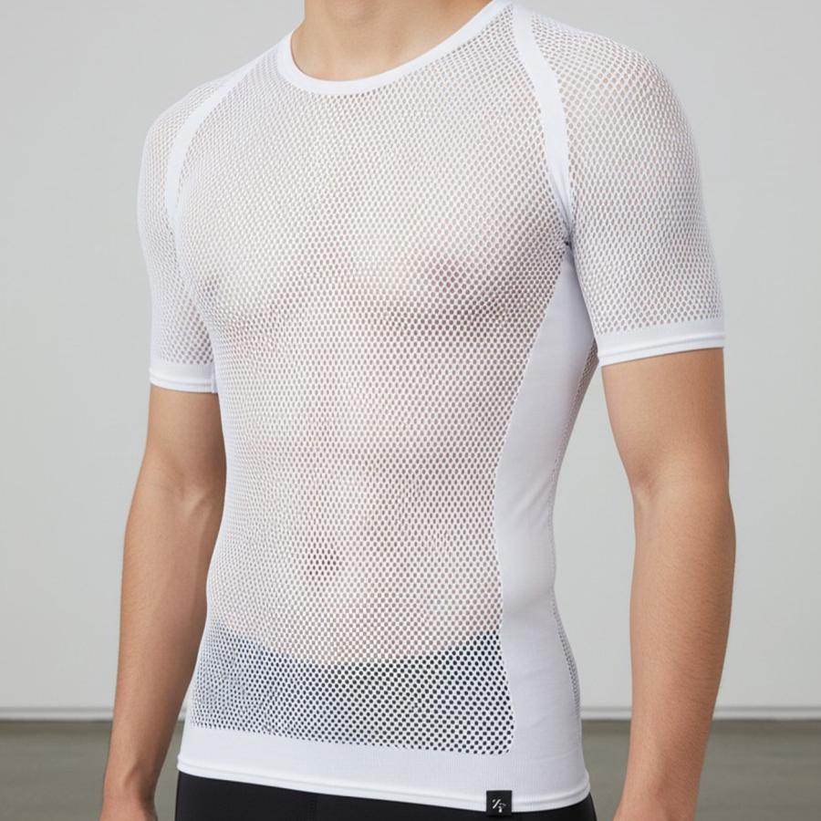 ZEROFIT 「アイスウィーブ クルーネック半袖」メンズ レディース 冷感