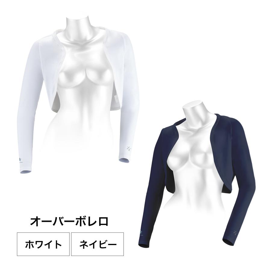 「アイスメッシュ オーバーボレロ」ICE MESH 接触冷感 夏用 UV レディース 日焼け予防 紫外線予防 ゴルフ インナー ZEROFIT ゼロフィット | ZEROFIT | 11
