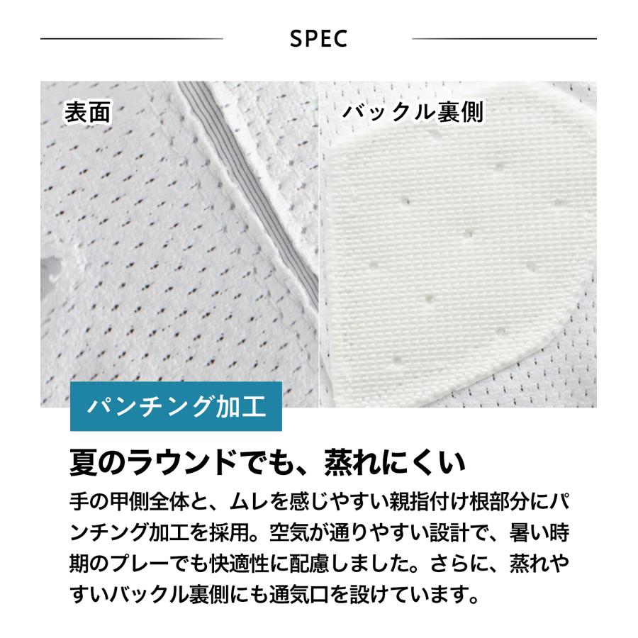 「インスパイラルグローブ クール」ゴルフグローブ ゴルフ グローブ 夏 汗 夏用 メンズ レディース 左手 右手 ZEROFIT ゼロフィット イオンスポーツ | ZEROFIT | 02