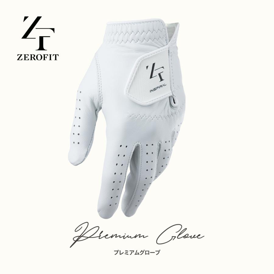 ZEROFIT ゴルフグローブ 羊革 ゴルフ グローブ ゴルフ手袋 メンズ