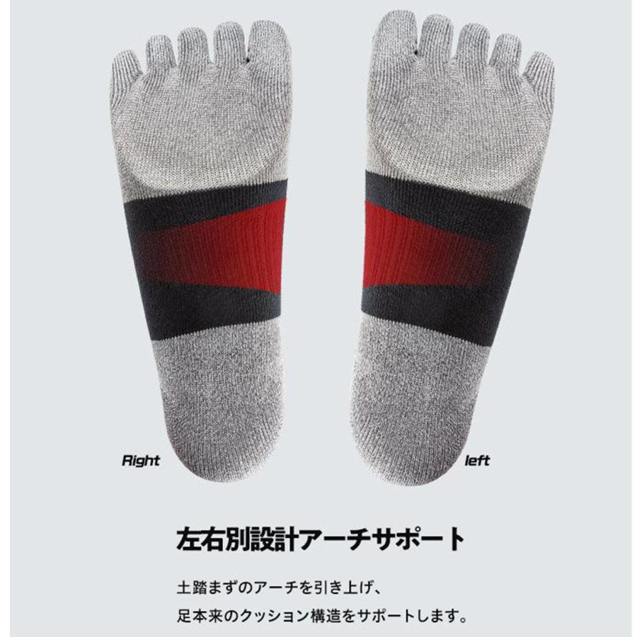 ZEROFIT スポーツソックス 機能性ソックス「ナノハイブリッドソックス