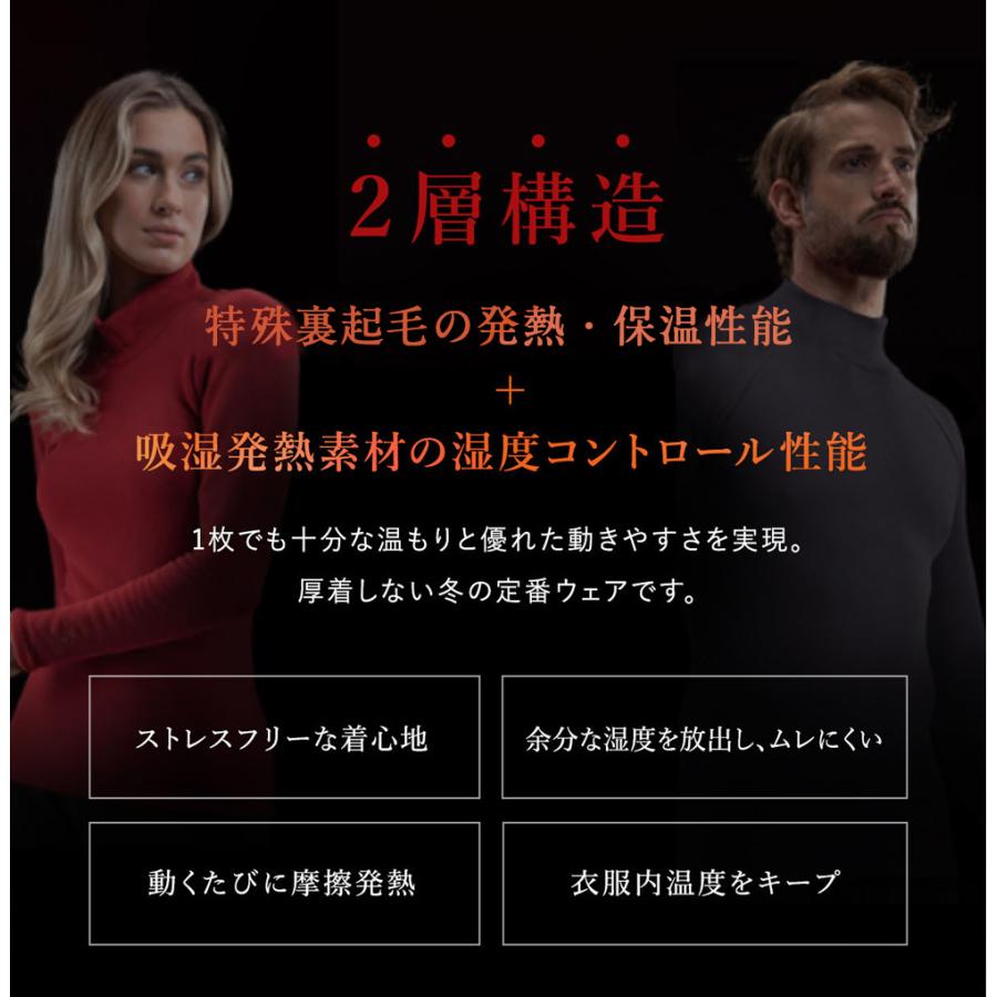 ZEROFIT スポーツウェア アンダーウェア「ヒートラブ 抗菌防臭モデル