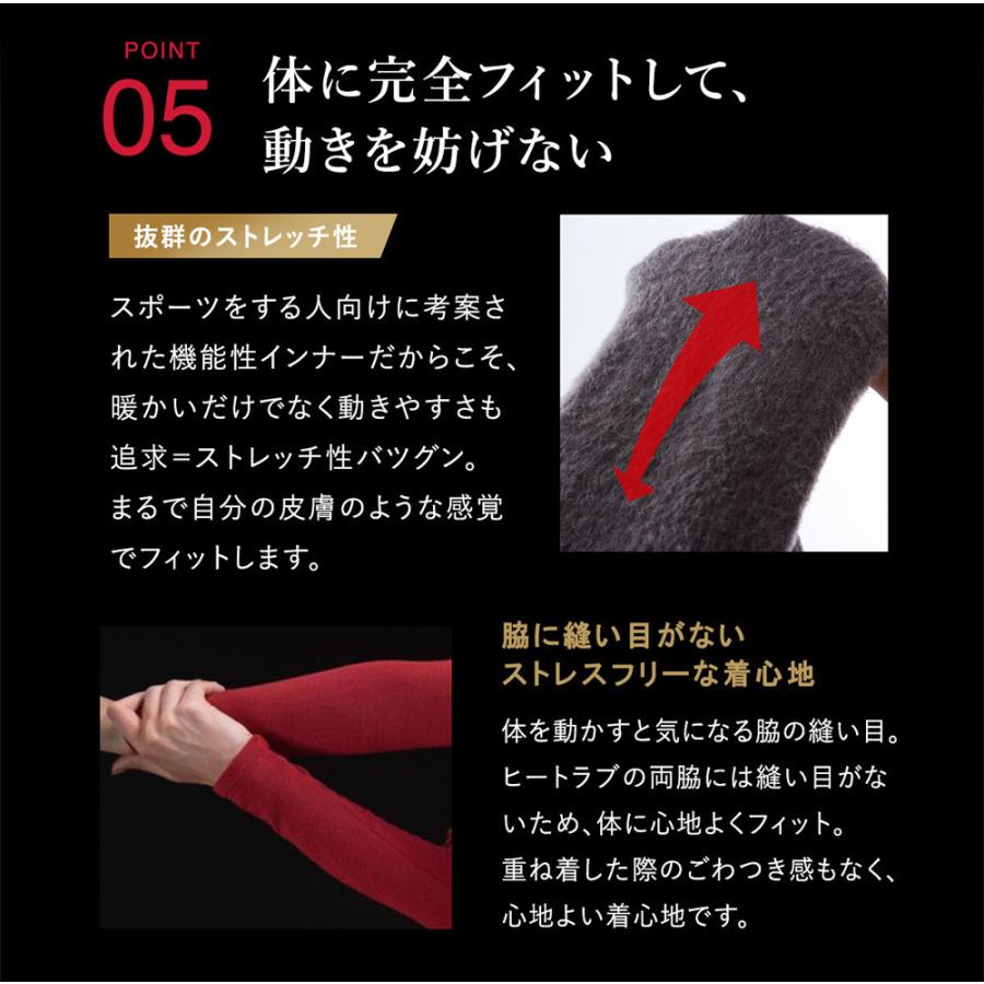 ZEROFIT スポーツウェア アンダーウェア「ヒートラブ 抗菌防臭モデル