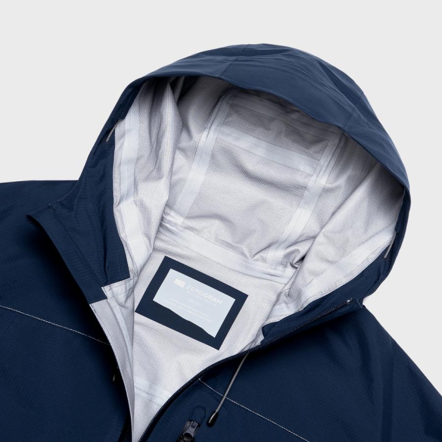 【50％OFF】ZEROGRAM(ゼログラム) Zero Storm 3L Jacket (MIDNIGHT BLUE)の画像