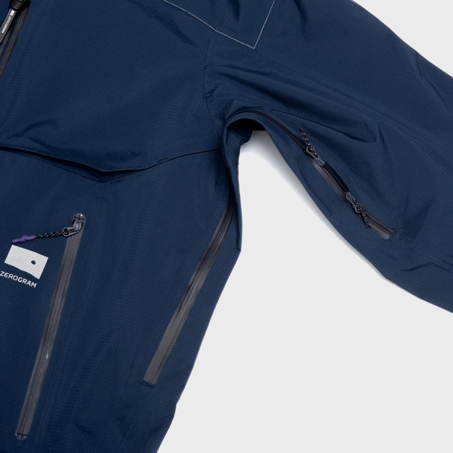 【50％OFF】ZEROGRAM(ゼログラム) Zero Storm 3L Jacket (MIDNIGHT BLUE)の画像