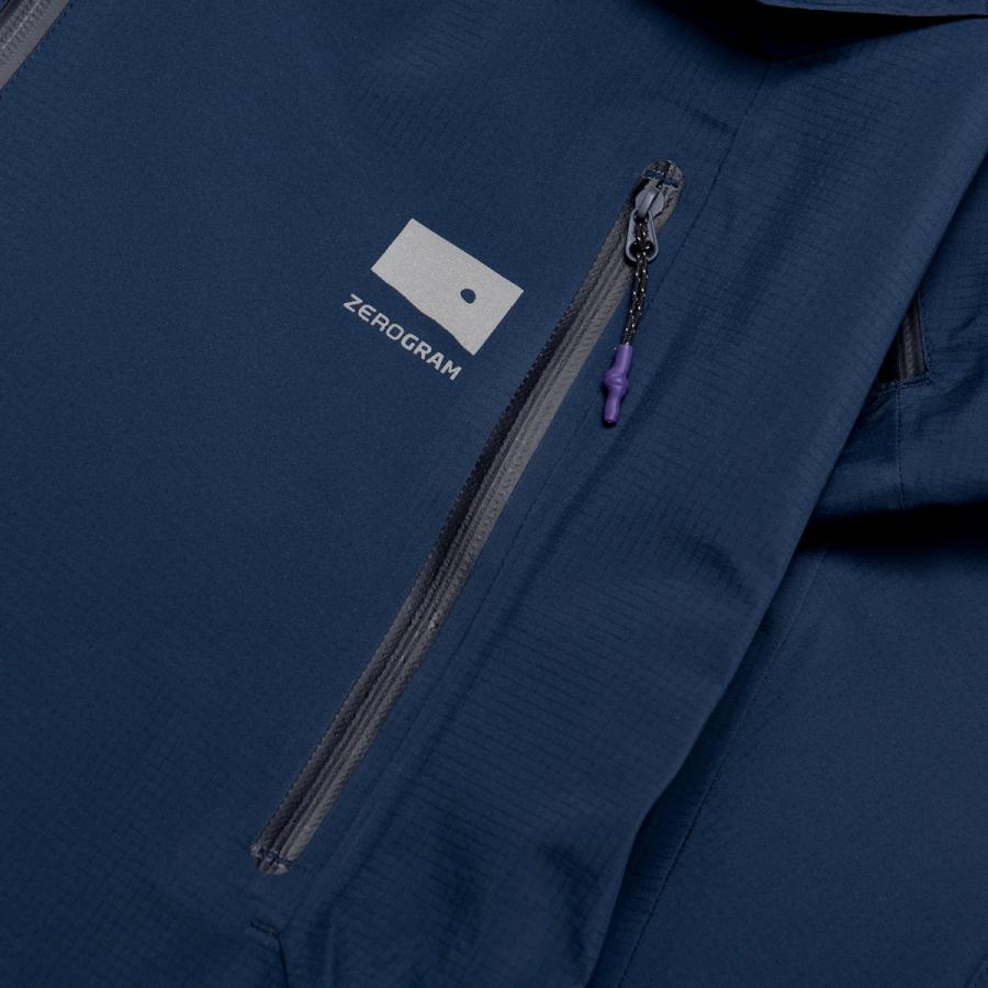【50％OFF】ZEROGRAM(ゼログラム) Zero Storm 3L Jacket (MIDNIGHT BLUE)の画像