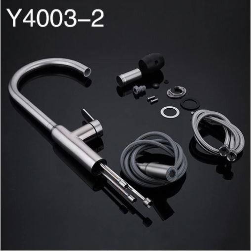 キッチン ノズルシャワー蛇口 GAPPO キッチン蛇口 タップステンレス鋼 水ミキサータップ 柔軟・伸縮 キッチンミキサータップ