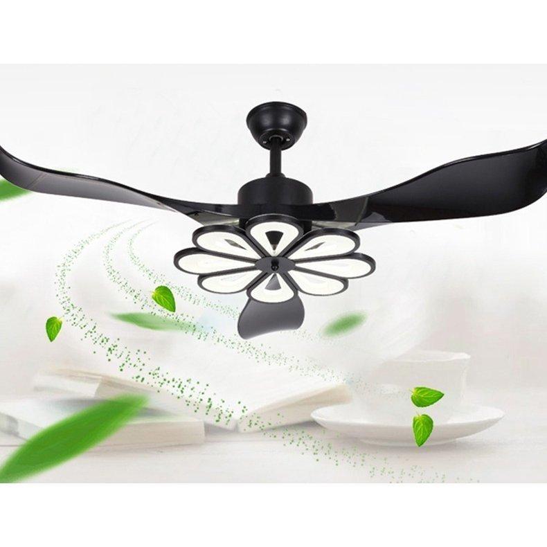 フラワーデザイン レトロモダン シーリングファン 海外ブランド ファン付 シーリングライト 52inch v900056ゼロイノ 通販