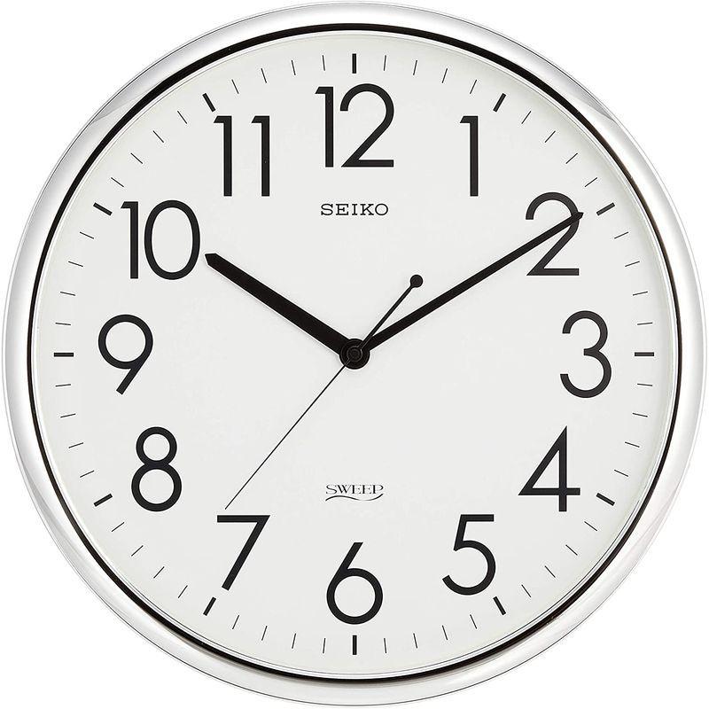 海外正規品激安通販 セイコー クロック 掛け時計 アナログ オフィスタイプ 銀色 KH220A SEIKO