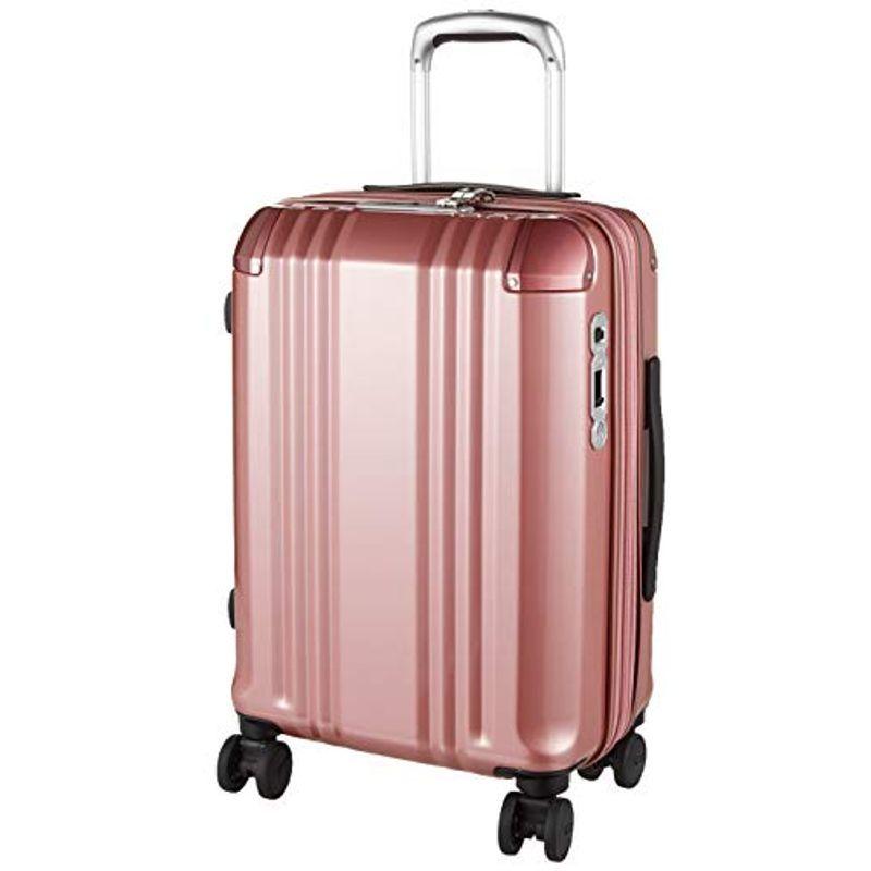 エー エル アイ スーツケース デカかる ｅｄｇｅ ｅｄｇｅ 53 5 ピンクゴールド 3 1kg