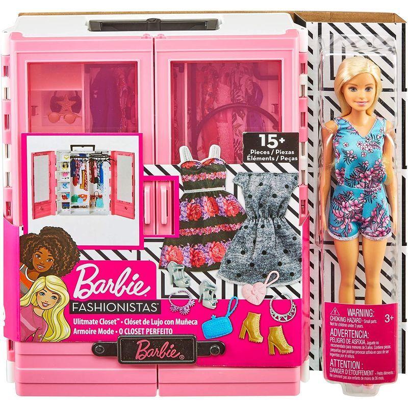 バービー(Barbie) バービーとピンクなクローゼット ドール&ファッションセット 着せ替え人形・ハウス ドール、アクセサリー付き3歳~G｜zerokara-kobo｜06