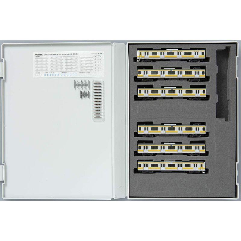 TOMIX Nゲージ E231-0系 中央・総武線各駅停車・更新車 基本セット 6両 98708 鉄道模型 電車 Nゲージ E231 0系 中央 総武線各駅停車 更新車 基本セット 6両 鉄道模型 電車