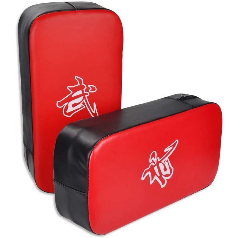 うのにもお得な キックミット 空手 キックボクシング ミット 2個セット テコンドー 総合格闘技 武術 フルコン Pu レザー 軽量 トレーニング 練習 ダ Cisama Sc Gov Br