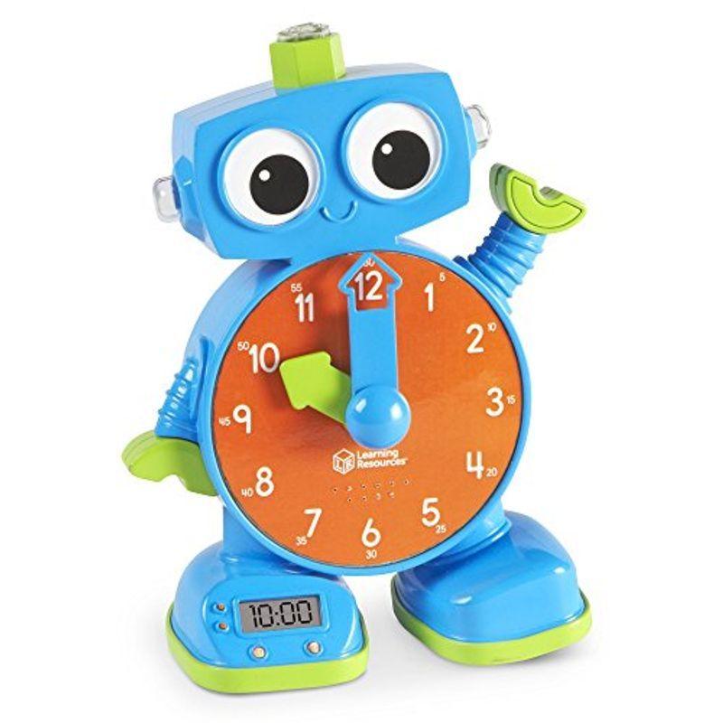 コンテンツも満載 ラーニング リソーシズ (Learning Resources) 英語 おしゃべり 時計 Tock the Learning Clock B