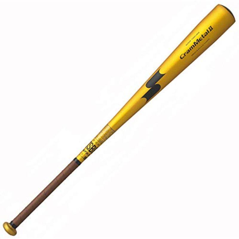SSK(エスエスケイ)野球 一般軟式金属製バット クラムメタルII2020年春夏モデル SBB4018 LOゴールド×ブラック(3790)