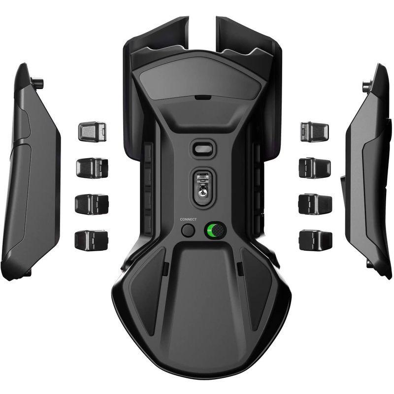 SteelSeries ゲーミングマウス 無線 ワイヤレス デュアルセンサー 重量 