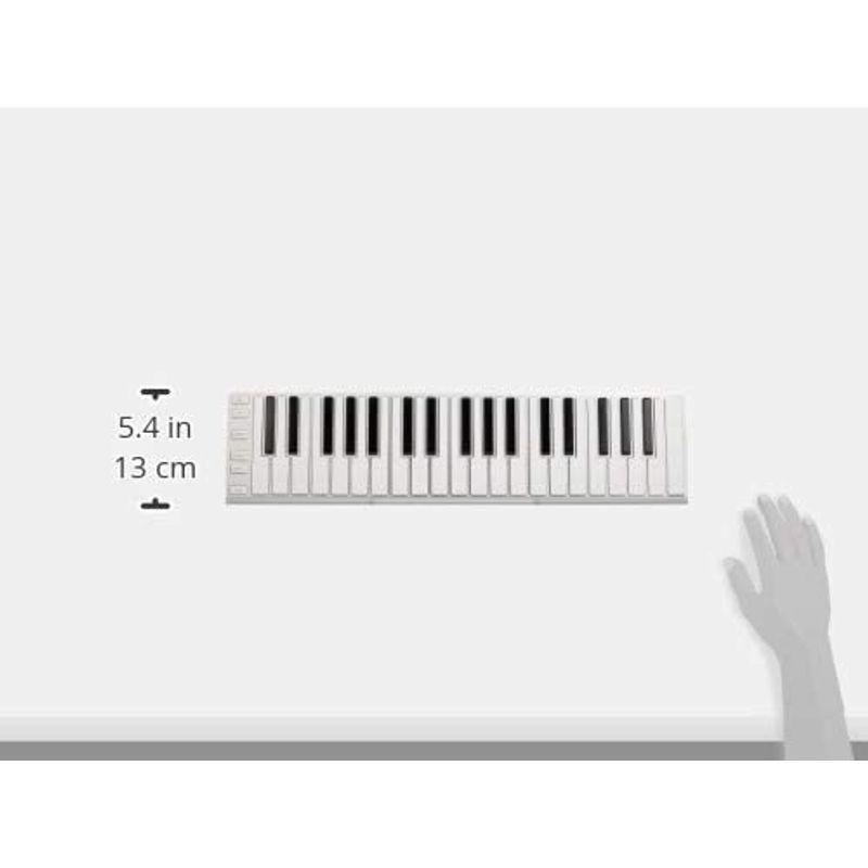 CME PRO 37鍵 薄型ワイヤレスBluetooth MIDIキーボード Xkey Air 37 