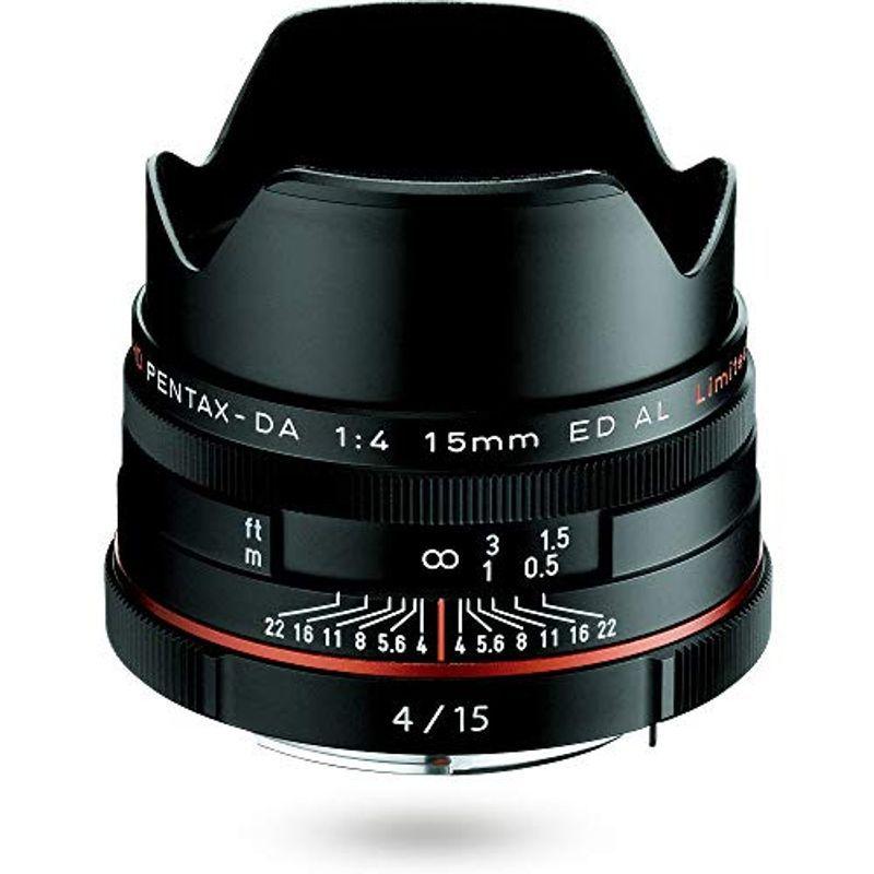 HD PENTAX-DA 15mmF4ED AL Limited ブラック 超広角単焦点レンズ 21470｜zerokara-kobo