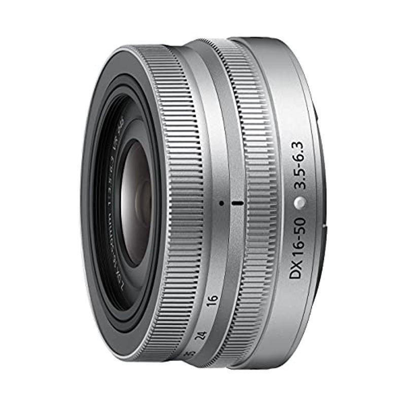 Nikon 標準ズームレンズ NIKKOR Z DX 16-50mm f/3.5-6.3 VR シルバー Zマウント DXレンズ NZDXV｜zerokara-kobo