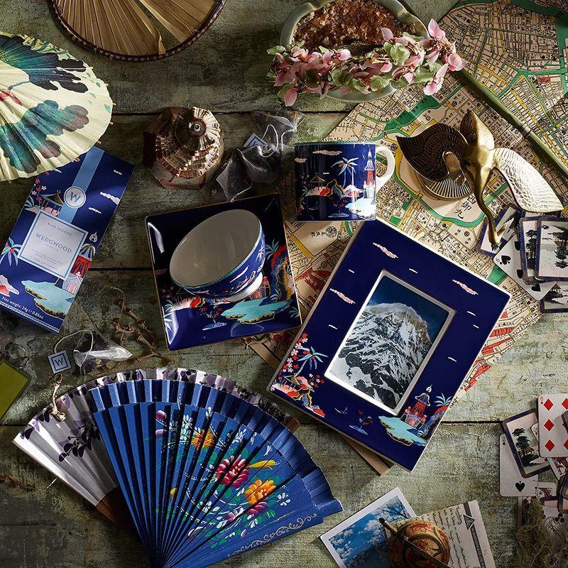 ワンダーラスト ブルーパゴダ スクエアトレイ|WEDGWOOD公式オンライン