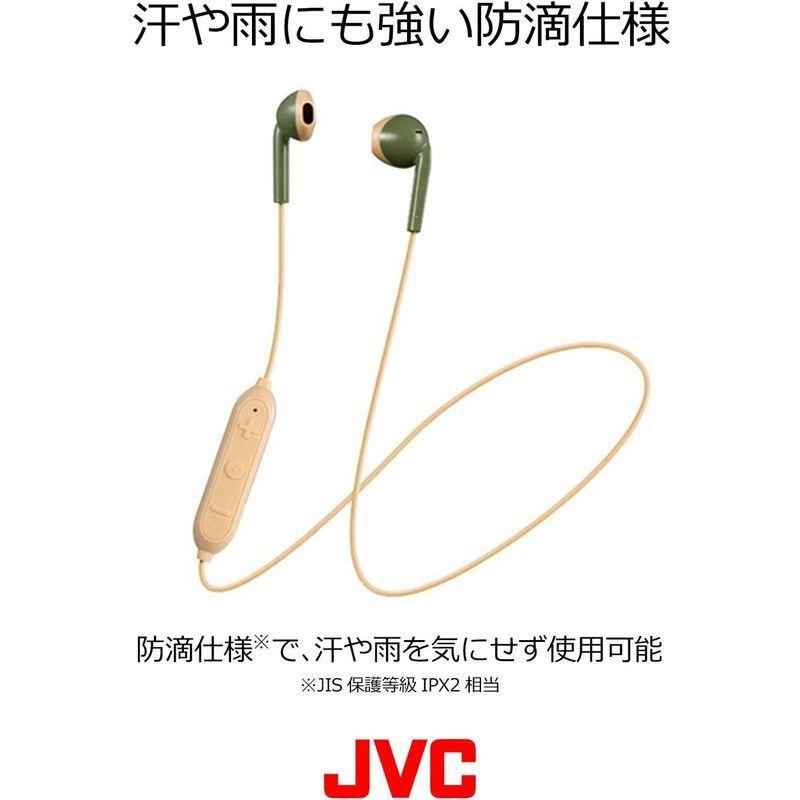 JVC HA-F15BT-GC ワイヤレスイヤホン Bluetooth対応/オープンタイプ/開放型/リモコン付き//小型・軽量設計 カーキ×｜zerokara-kobo｜02