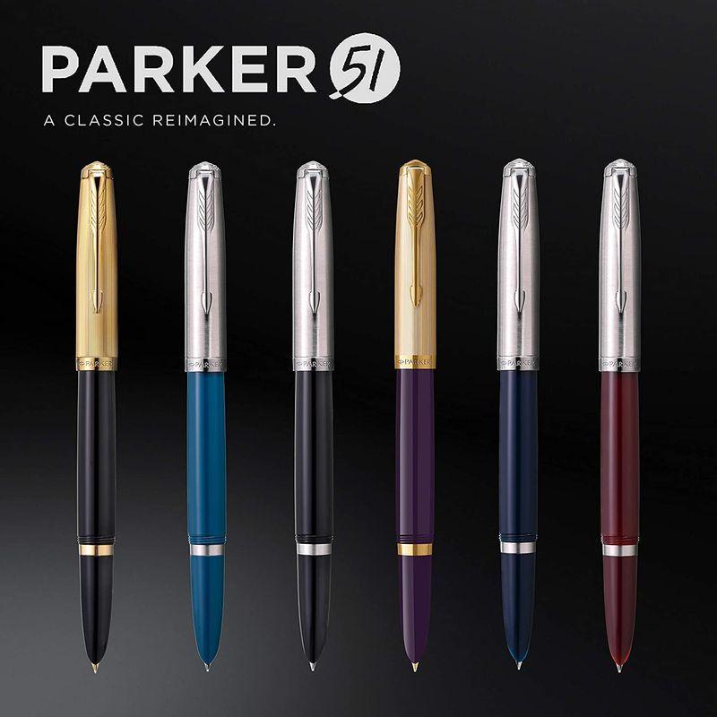 PARKER パーカー 公式 パーカー51 万年筆 F 細字 高級 ブランド ギフト