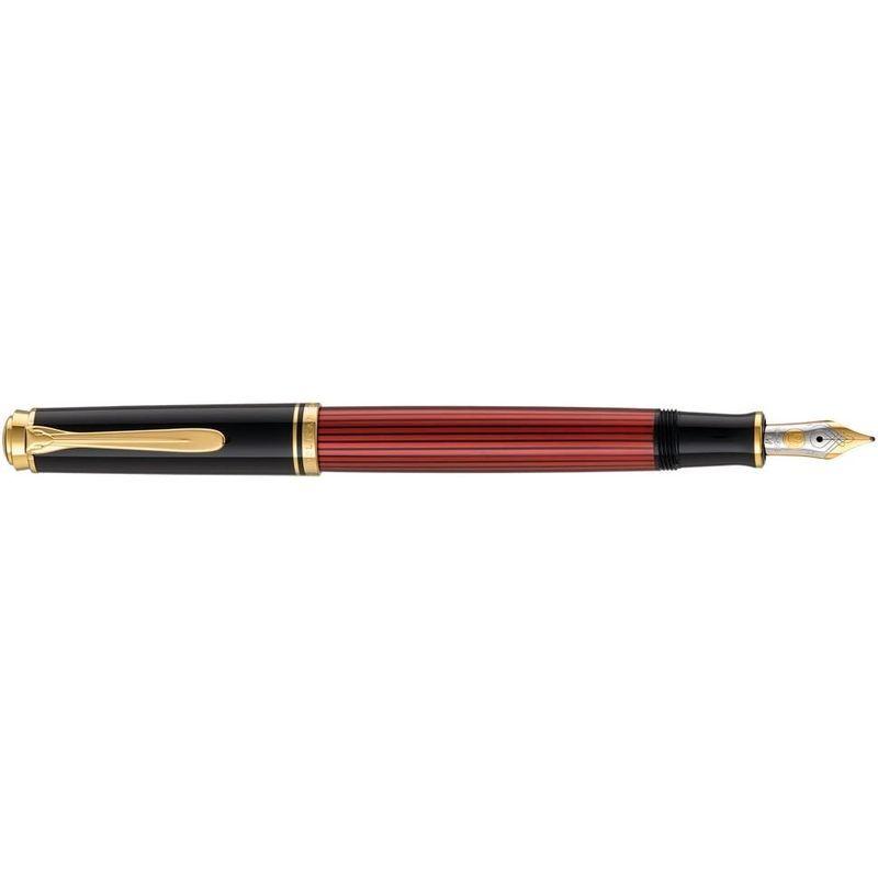 ペリカン 万年筆 F 細字 ボルドー スーベレーン M400 正規輸入品 