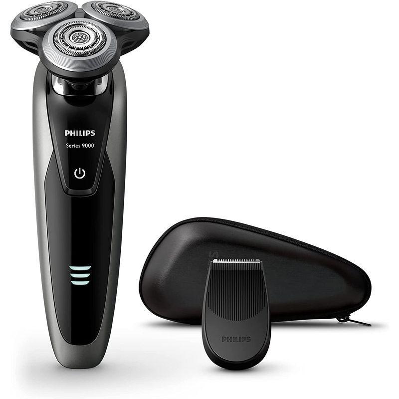 フィリップス 9000シリーズ メンズ 電気シェーバー 72枚刃 回転式 お風呂剃り & 丸洗い可 トリマー付 S9161/12 回転式 フィリップス 9000シリーズ メンズ 電気シェーバー 72枚刃 お風呂剃り 丸洗い可 トリマー付 S9161/12