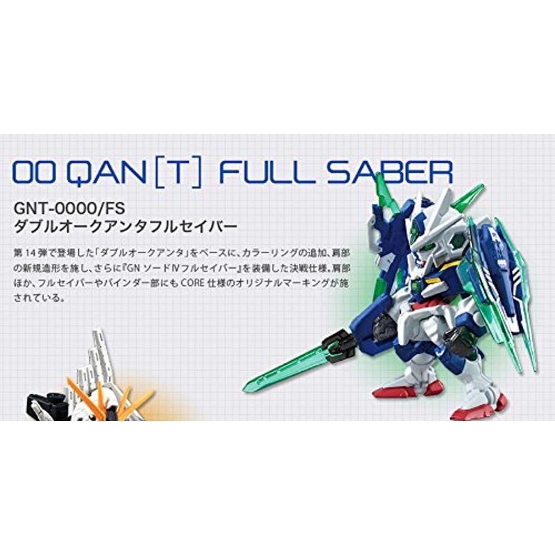 FW GUNDAM CONVERGE:CORE ダブルオークアンタ フルセイバー FW GUNDAM CONVERGE:CORE ダブルオークアンタ フルセイバー
