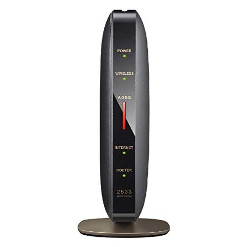 バッファロー WSR-2533DHP3-BK 無線LAN親機 11ac/n/a/g/b 1733+