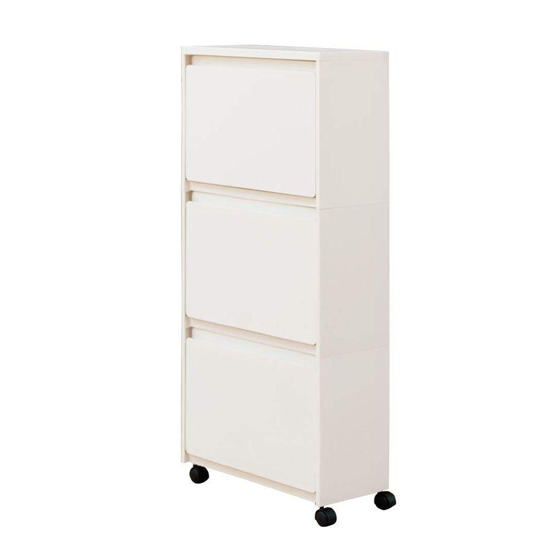 KEYUCA ケユカrectie ボックス2段 25L3個セット rectie分別ボックス 深2段 | W37×D22×H89cm|KEYUCA(ケユカ