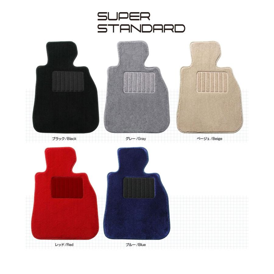 【フロアマット】スバル（SUBARU）プレオ(PLEO) バン RV1 RV2 年式：平成10年10月〜平成22年1月 スーパースタンダードシリーズ |  | 01