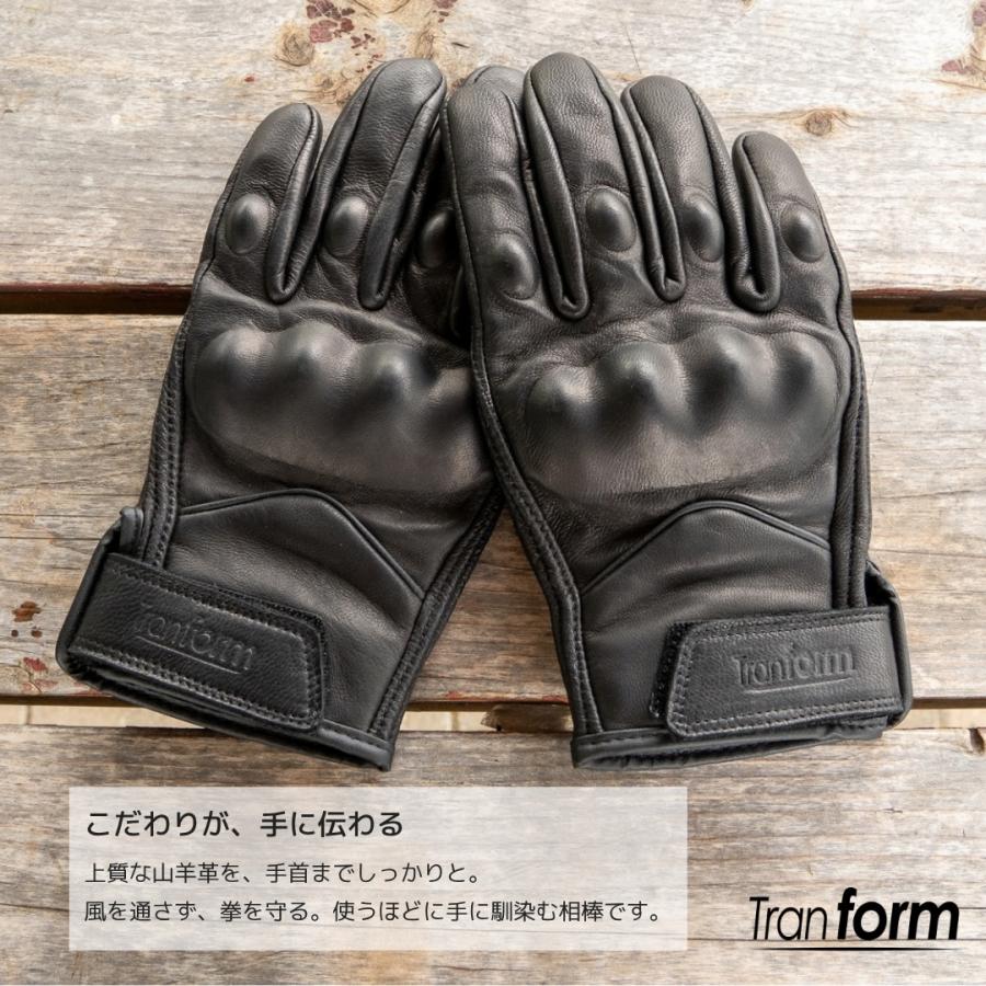 バイク グローブ 革 秋 本革 レザー 手袋 プロテクター スマホ対応 オールシーズン 山羊 ゴートスキン 大きいサイズ 黒 ブラック |  | 08