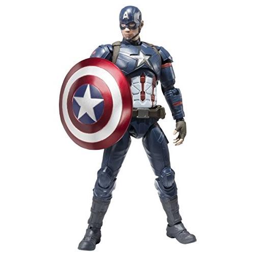 S H フィギュアーツ キャプテン アメリカ シビルウォー 約150mm Abs Pvc製 塗装済み可動フィギュア Morenotafurt Com
