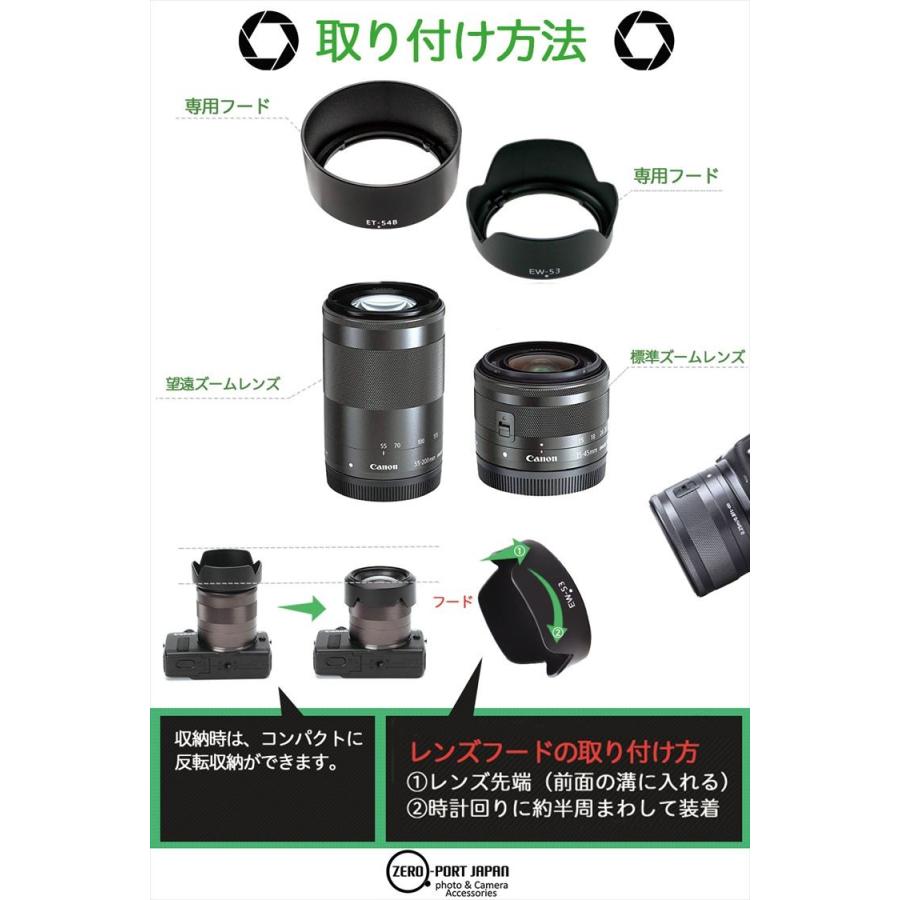 Canon キヤノン EOS Kiss M M100 M10 M6 ダブルズームキット 適合