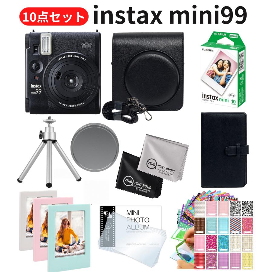 10点セット］ 富士フイルム チェキ instax mini99 本体 フィルム10枚 