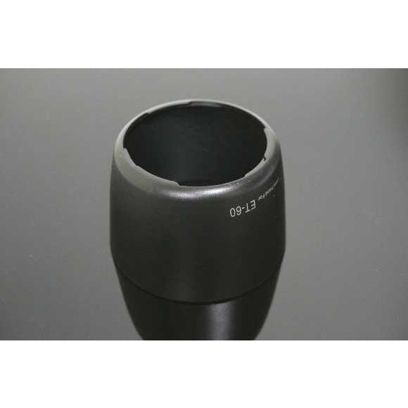 ET-60 キャノン用 レンズフード 互換品 : ゼロポートジャパンYahoo!店