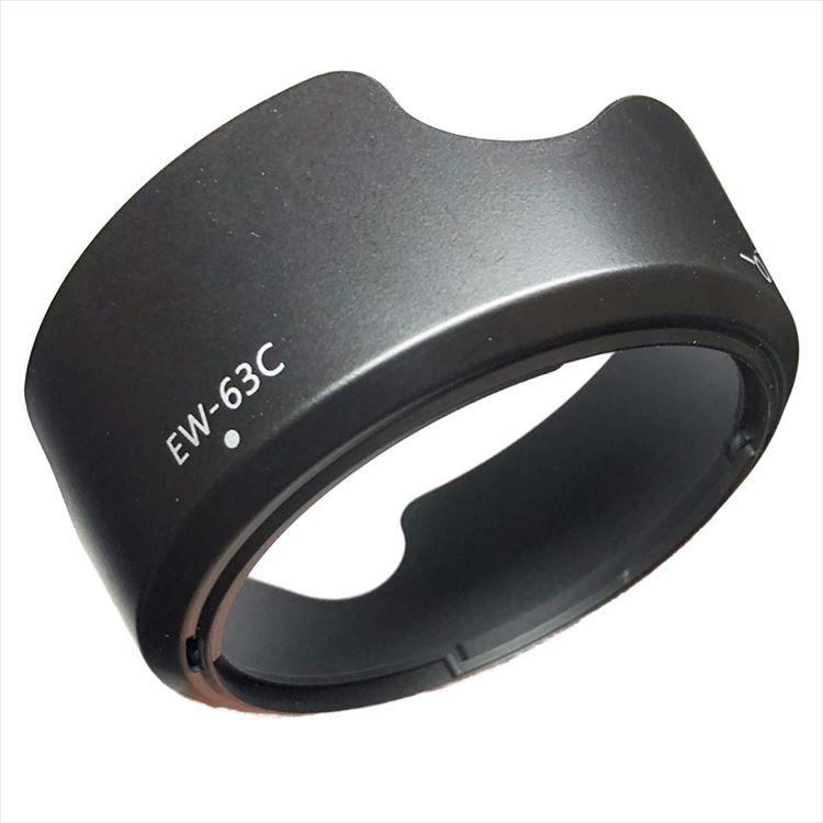 Canon キヤノン 用 レンズフード ＆ UV 保護 レンズフィルター 2点