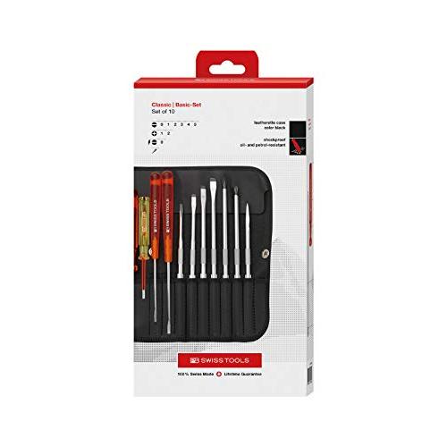 ぴーなっつページ♡2点セット PB SWISS TOOLS ピービースイスツールズ 10本組 差替式ドライバー