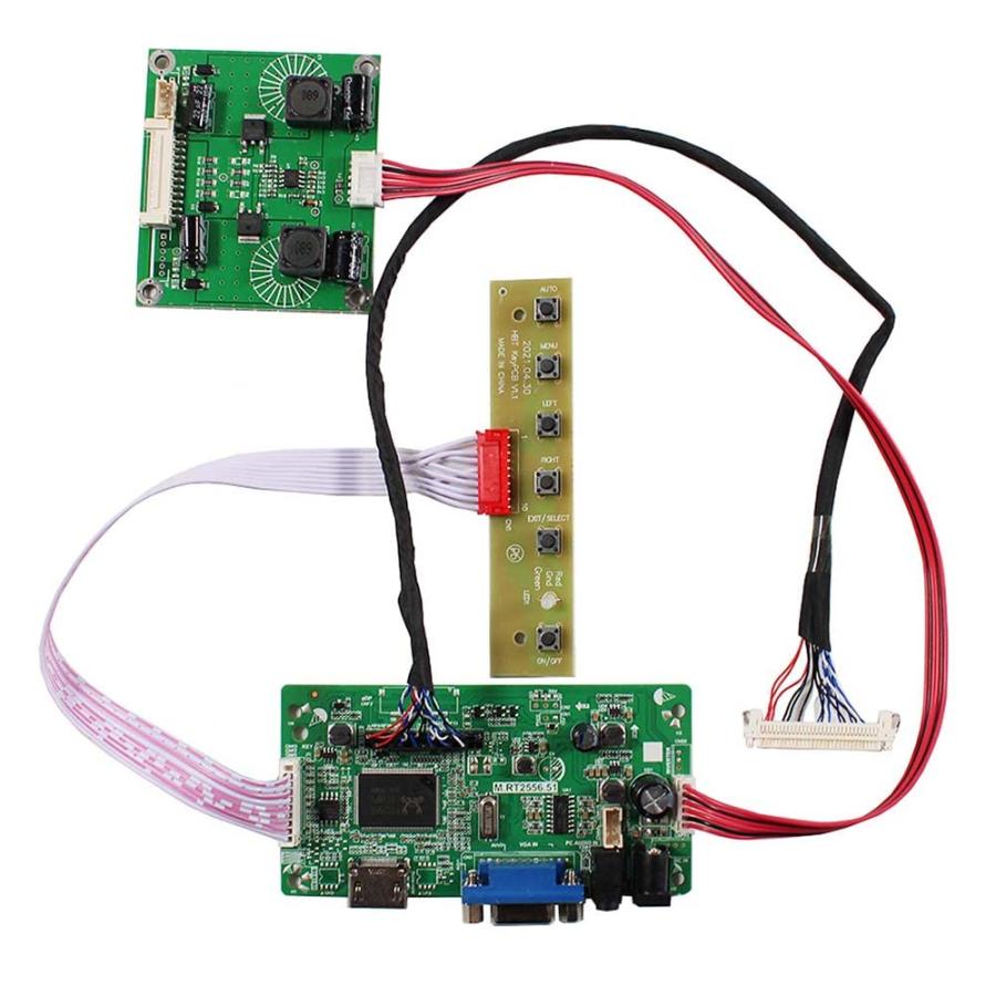 VSDISPLAY HDMI VGA LCDコントローラー基板 対応 LM270WQ1-SDA1 SDA2 解像度 2560x1440 27 ...