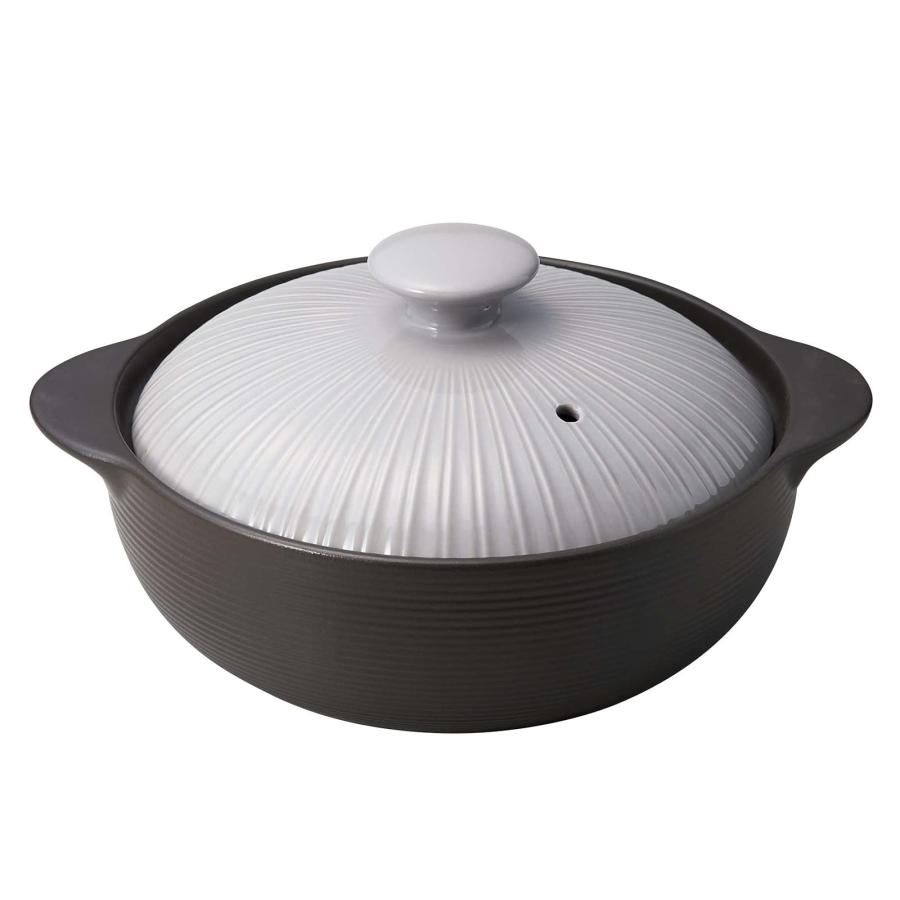 三陶(Santo) サーマテック IH・直火両用 土鍋 一人用 6.5号 1100ml