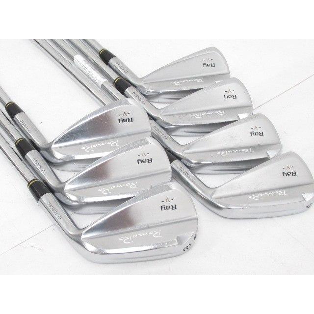 ロマロ PRO FOEGED アイアン7本(4-9,P)セット flex:S200 Dynamic Gold